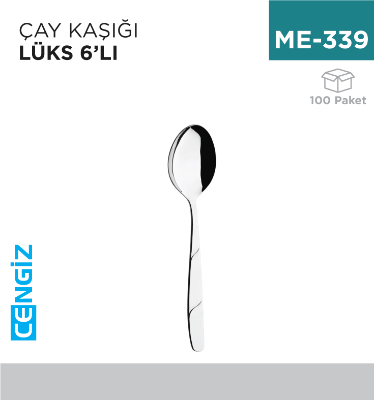 ÇAY KAŞIĞI LÜKS 6LI