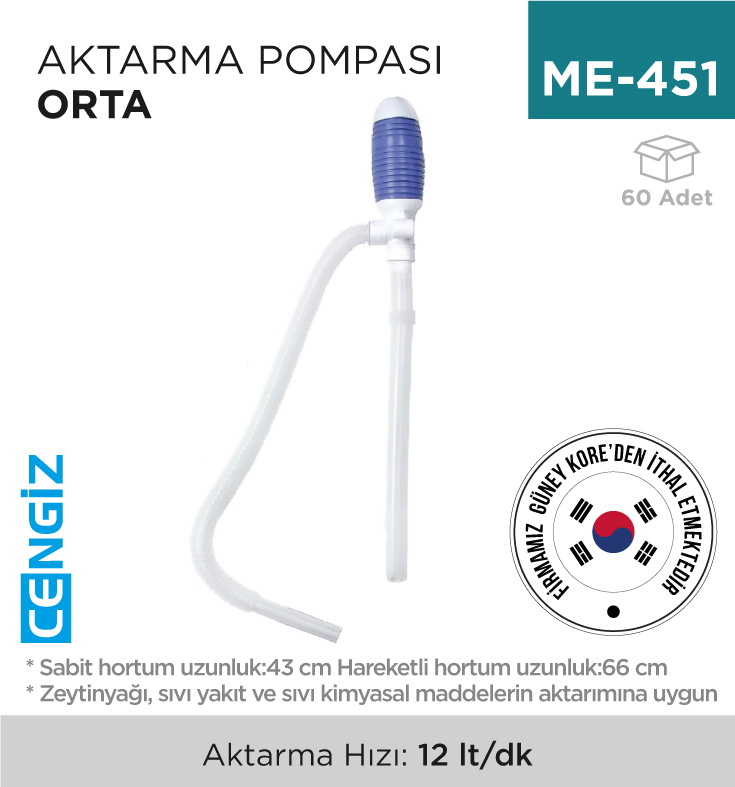AKTARMA POMPASI ORTA (DP 15)