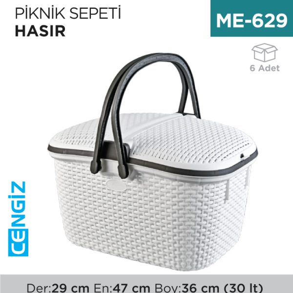 PİKNİK SEPETİ HASIR (SP 1036)