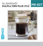 SU BARDAĞI KULPLU ZEN PLUS 3LÜ (ZPL404AX)