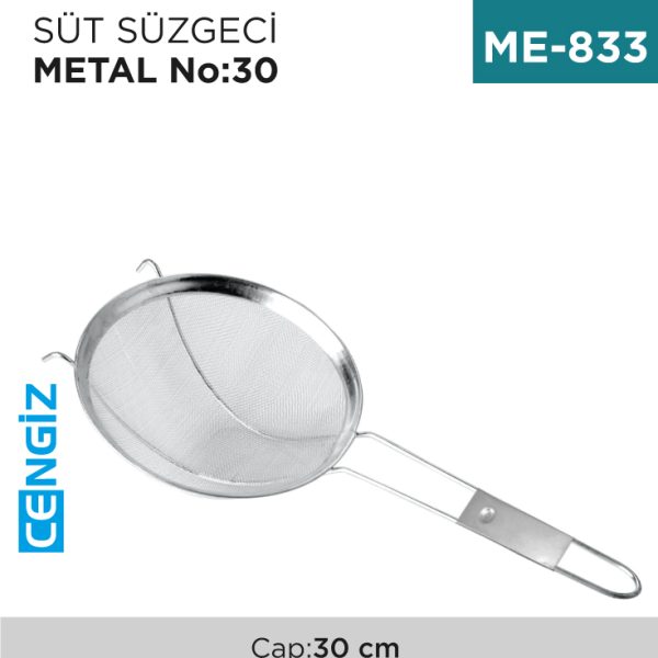 SÜT SÜZGECİ METAL NO:30
