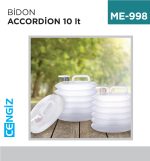 BİDON ACCORDİON 10 LT (TP645)
