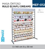 MASA ÖRTÜSÜ RULO ELYAFLI DREAMS 140 CM*30 MT