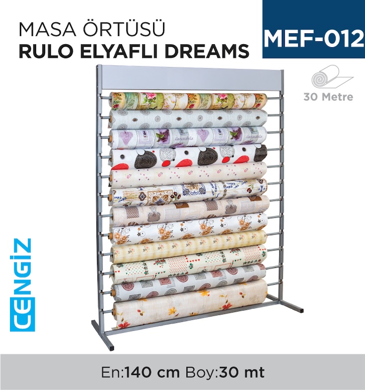 MASA ÖRTÜSÜ RULO ELYAFLI DREAMS 140 CM*30 MT