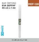 RAF ÖRTÜSÜ EVA ŞEFFAF 45 CM*1 MT