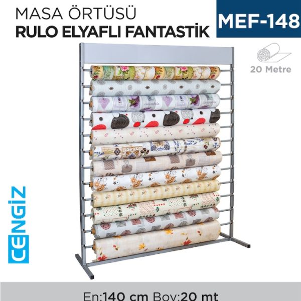 MASA ÖRTÜSÜ RULO ELYAFLI FANTASTİK 140 CM*20 MT