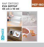 RAF ÖRTÜSÜ EVA ŞEFFAF 45*10 MT