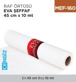 RAF ÖRTÜSÜ EVA ŞEFFAF 45*10 MT