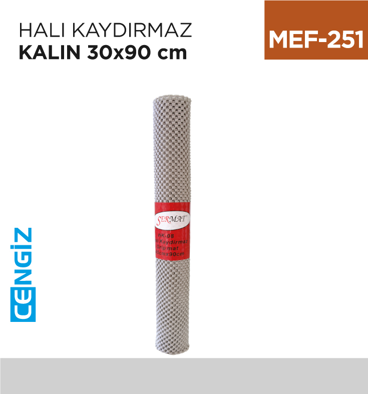 HALI KAYDIRMAZ KALIN 30 CM*90 CM