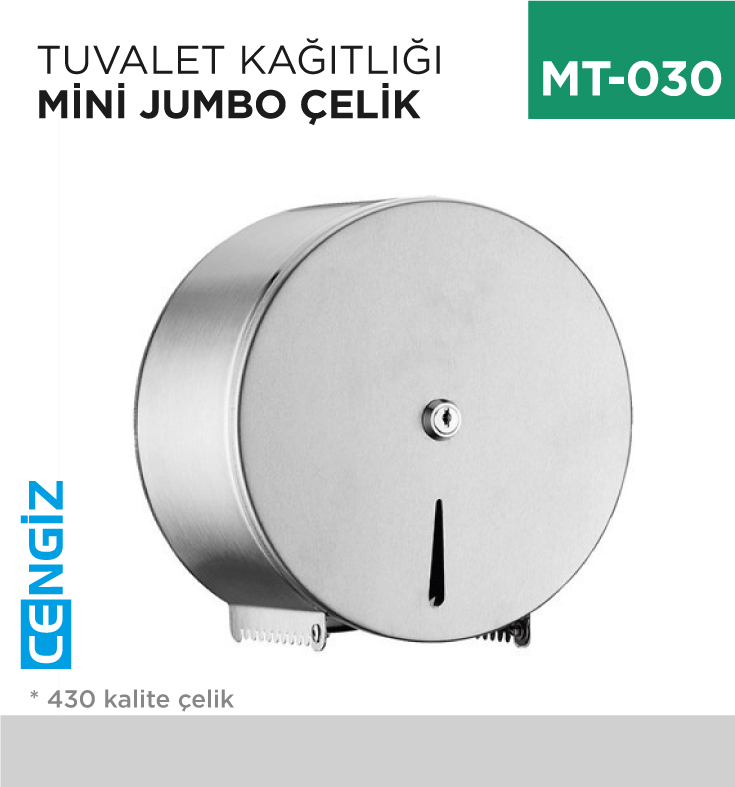 TUVALET KAĞITLIĞI MİNİ JUMBO ÇELİK (7202)