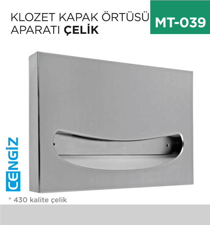 KLOZET KAPAK ÖRTÜSÜ APARATI ÇELİK (7217)
