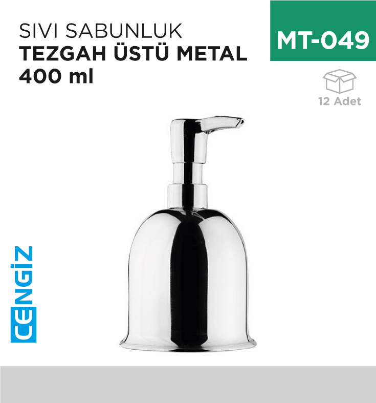 SIVI SABUNLUK TEZGAHÜSTÜ METAL SİLİNDİRİK (381)
