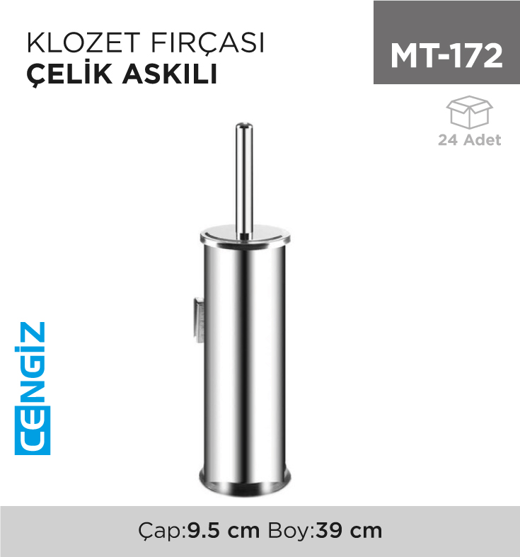 KLOZET FIRÇASI ÇELİK ASKILI (7068)(490)