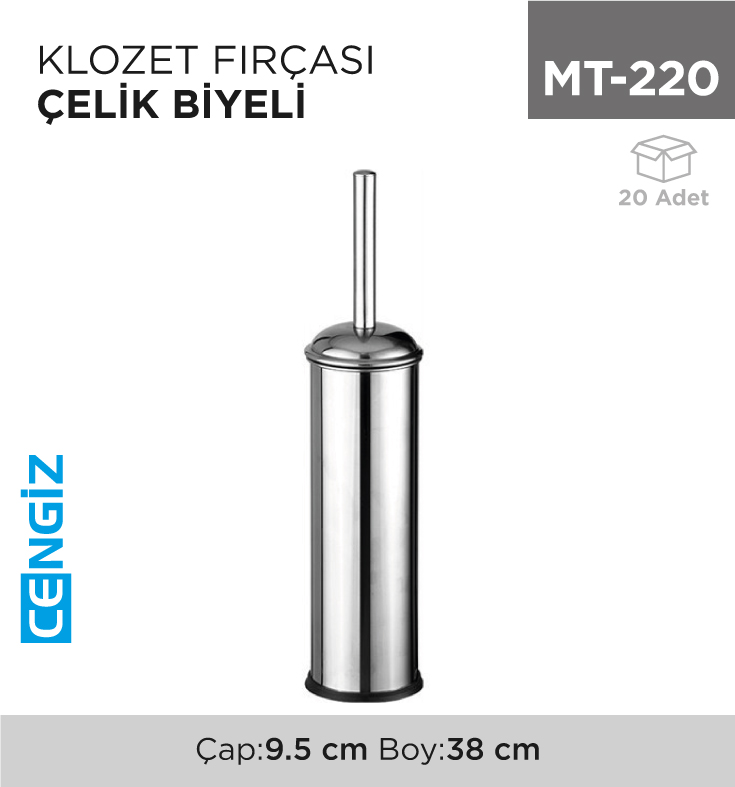 KLOZET FIRÇASI ÇELİK BİYELİ (370)