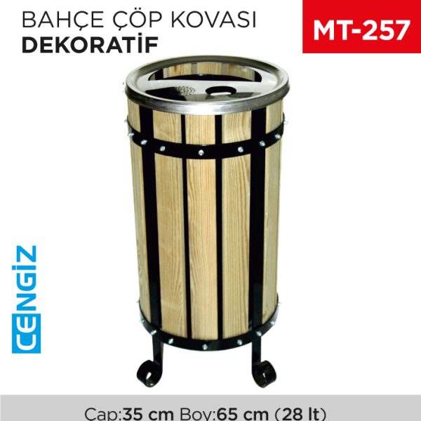 BAHÇE ÇÖP KOVASI DEKORATİF(2111)