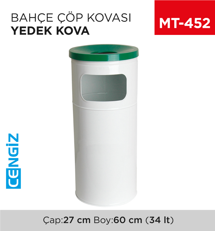 BAHÇE ÇÖP KOVASI YEDEK KOVA(1105 BT)