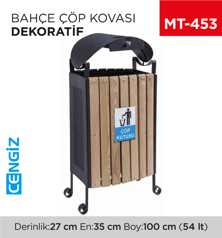 BAHÇE ÇÖP KOVASI DEKORATİF (2124)