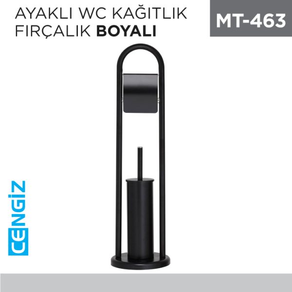 AYAKLI WC KAĞITLIK FIRÇALIK BOYALI(1440S)