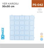 YER KAROSU 30 CM*30 CM (TP 837-8-9)