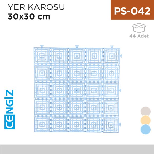 YER KAROSU 30 CM*30 CM (TP 837-8-9)