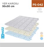YER KAROSU 30 CM*30 CM (TP 837-8-9)