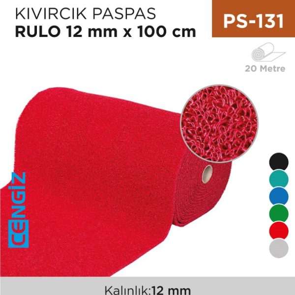 KIVIRCIK PASPAS RULO 12 MM 100 CM (20 MT)