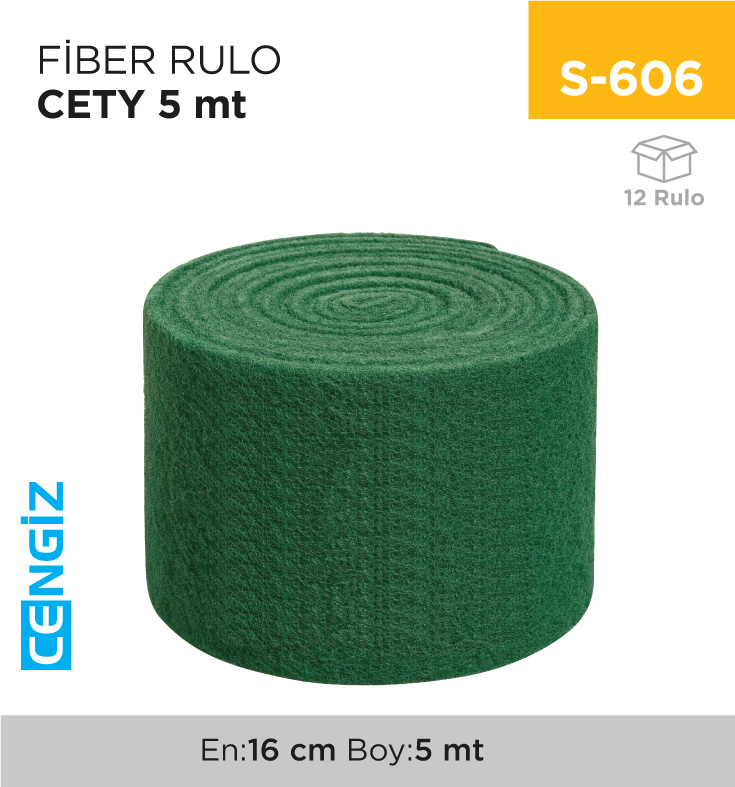 FİBER RULO KEÇE 5 MT CETY