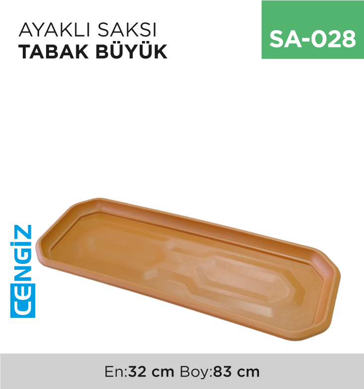 AYAKLI SAKSI BÜYÜK TABAK