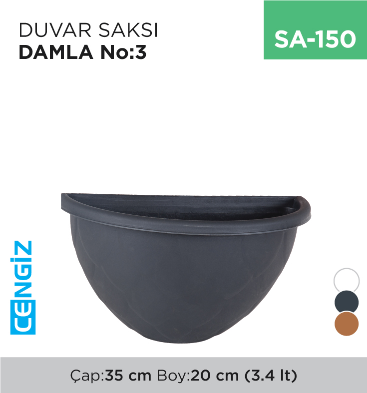 DUVAR SAKSI DAMLA NO:3 (3.4 LT)