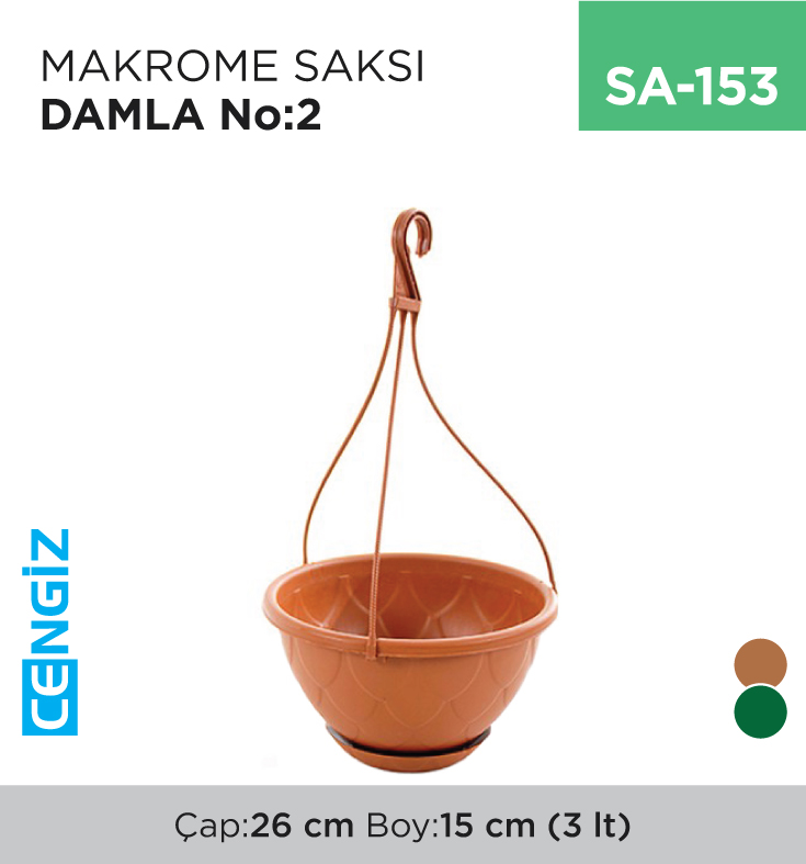 MAKROME SAKSI DAMLA NO:2 (3 LT)