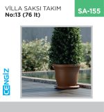VİLLA SAKSI  TAKIM NO:13 (76 LT)(V513)