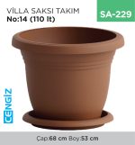 VİLLA SAKSI NO:14 TABAKSIZ (110 LT) (V514)