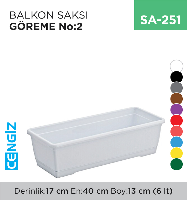 BALKON SAKSI GÖREME NO:2 (6 LT) (5855)