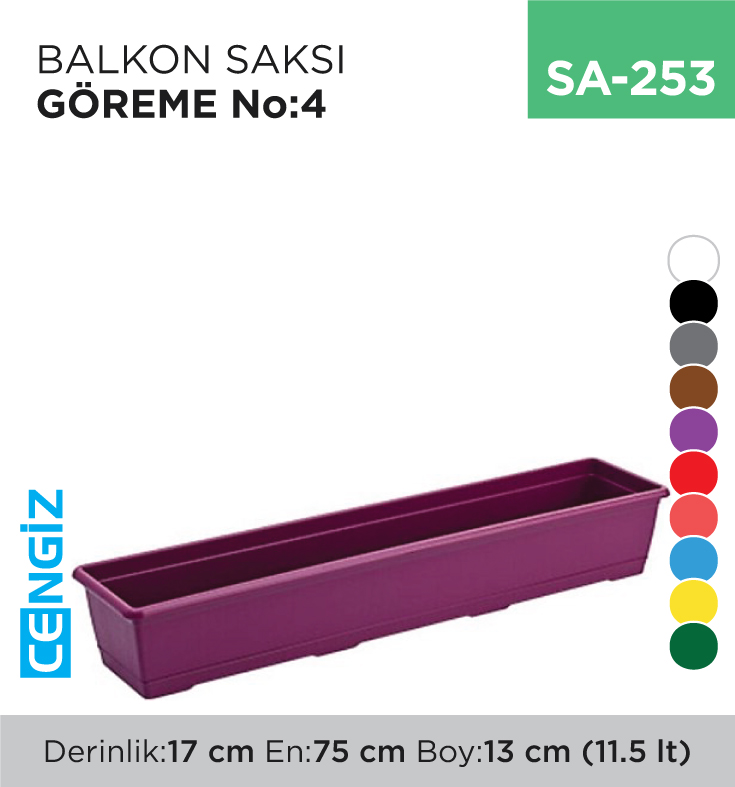 BALKON SAKSI GÖREME NO:4 (11.5 LT) (5865)
