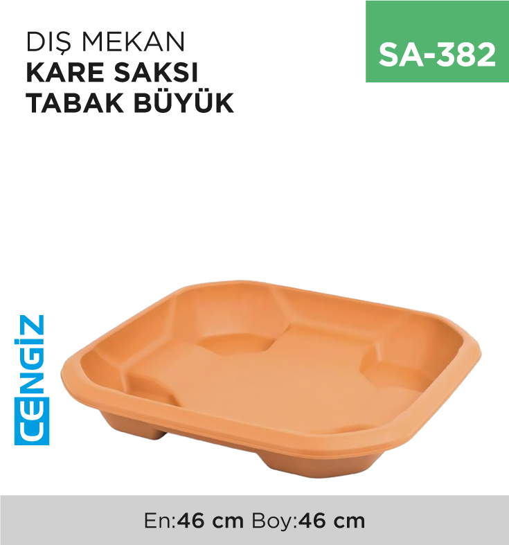 DIŞ MEKAN KARE  BÜYÜK TABAK (319 A)