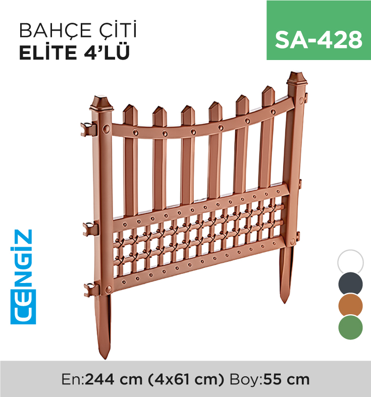 BAHÇE ÇİTİ ELİTE 4LÜ (5998)