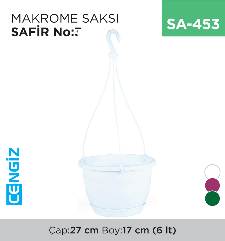 MAKROME SAKSI SAFİR NO:3 (6 LT) (SM03)