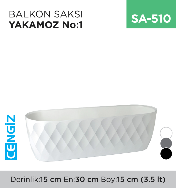 BALKON SAKSI YAKAMOZ NO:1 (3.5 LT) (KRS-471)