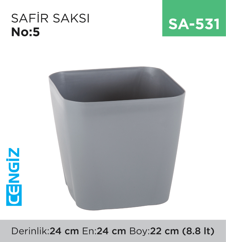 +SAFİR SAKSI NO:5 TAKIM (SF05)