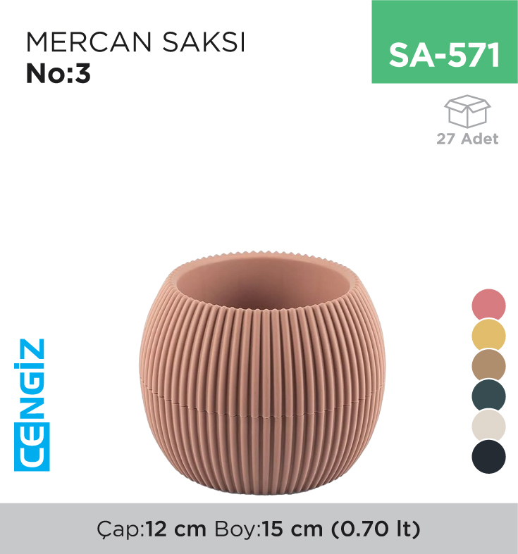MERCAN SAKSI NO:3 (0.7 LT) (KRS-363)