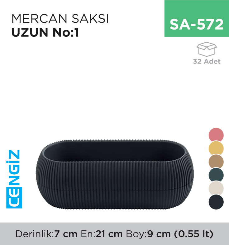 MERCAN SAKSI UZUN NO:1 (0.55 LT) (KRS-371)