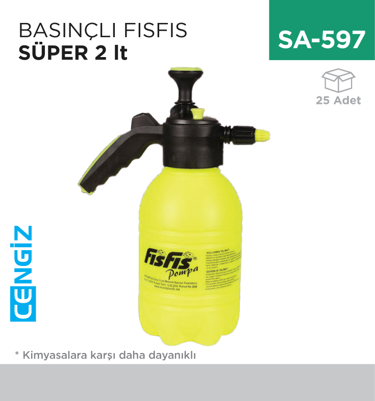 BASINÇLI FISFIS SÜPER 2 LT