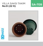 VİLLA SAKSI TAKIM NO:9  (22 LT) (V509)