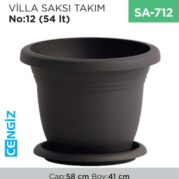 VİLLA SAKSI NO:12 (54 LT) (V512)