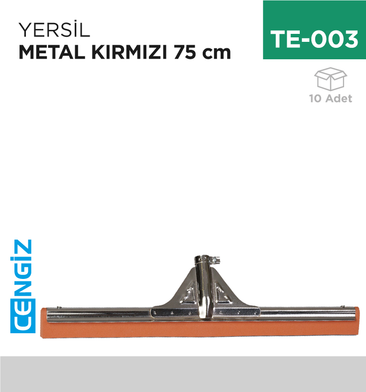 YERSİL METAL KIRMIZI 75 CM (MYK500)