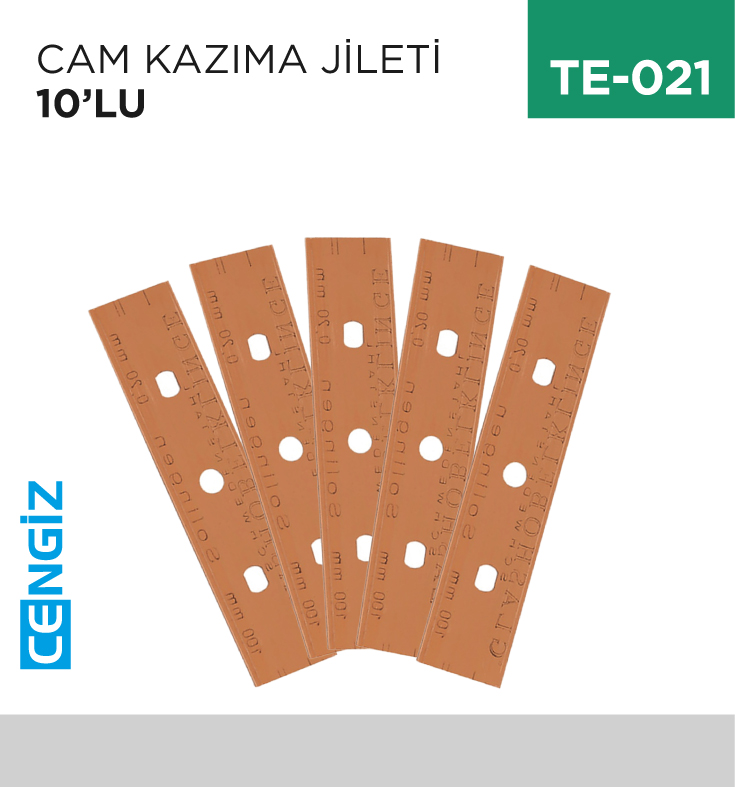CAM KAZIMA JİLETİ PULEX 10LU (P108)