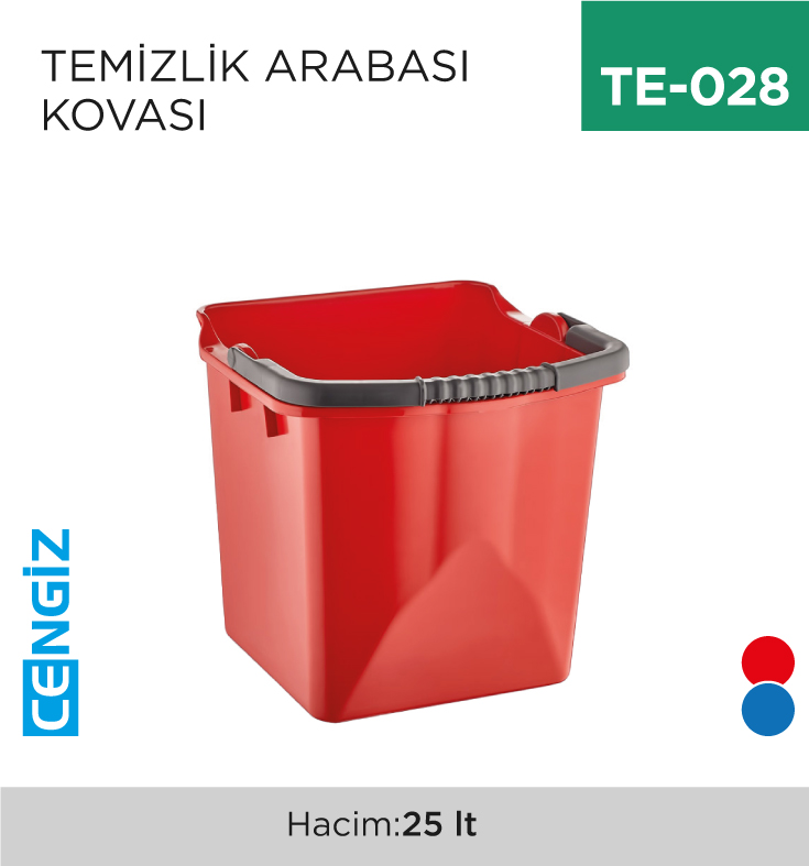 TEMİZLİK ARABASI KOVASI EKO TETRA