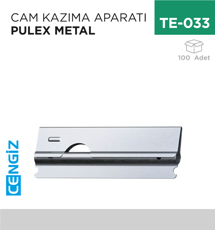 CAM KAZIMA APARATI PULEX METAL (P105)