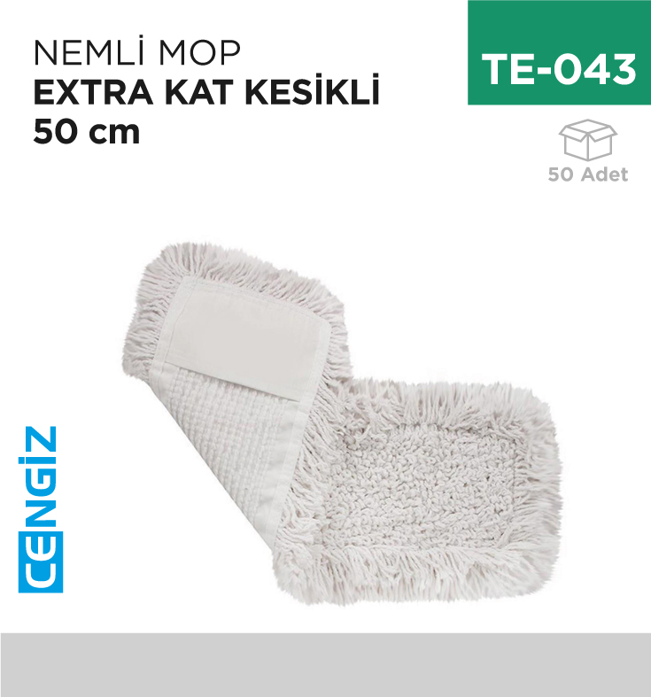 NEMLİ MOP EXTRA KAT KESİKLİ 50CM