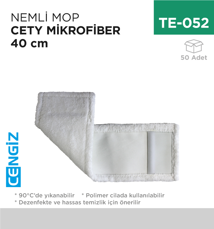 NEMLİ MOP CETY MİKROFİBER 40 CM